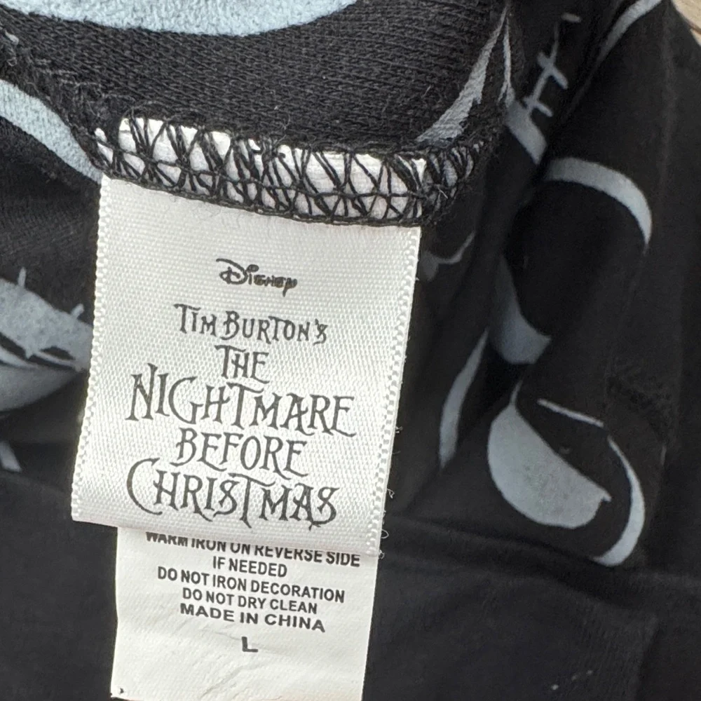 NWT Disney Nightmare Before Christmas Reversible Sweatshirt L Jack Skellington